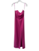 Abyss by Abby Size S Pink Polyester Boning cat ear neckline Side Slit Gown Pink / S