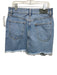 Carmar Size 26 Light Wash Cotton Denim High Rise Distressed Mini 5 Pocket Skirt Light Wash / 26