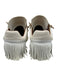 Esse Ut Esse Shoe Size 36 Cream White Leather Fringe Leather Laces Sneakers Cream White / 36
