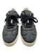 Valentino Garavani Shoe Size 36.5 Gray, Black, White Leather Glitter Sneakers Gray, Black, White / 36.5