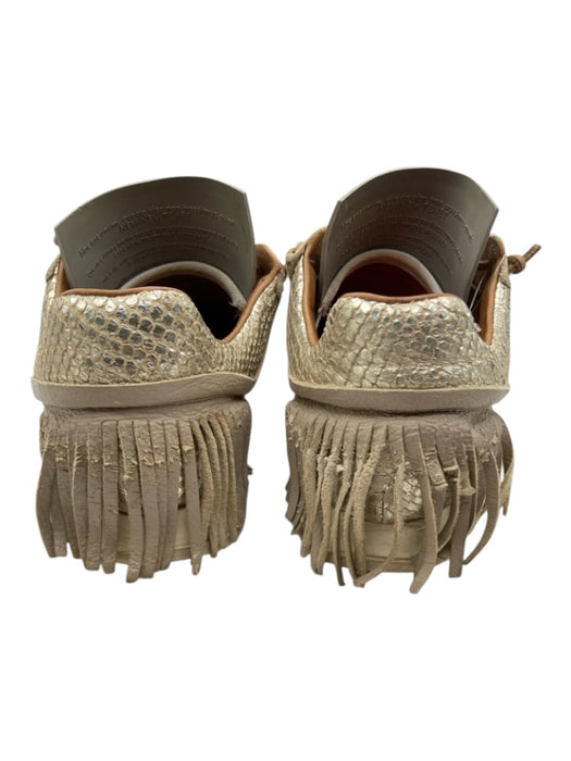 Esse Ut Esse Shoe Size 36 Beige Leather Fringe Leather Laces Sneakers Beige / 36