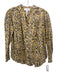 Apiece Apart Size XS Black, Yellow, Orange Organic Cotton Long Sleeve Top Black, Yellow, Orange / XS