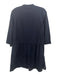 Tuckernuck Size XS Navy Blue Cotton Long semi sheer sleeves Eyelet Dress Navy Blue / XS