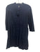 Tuckernuck Size XS Navy Blue Cotton Long semi sheer sleeves Eyelet Dress Navy Blue / XS
