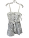 7 For All Mankind Size XS White Cotton Denim Half Button Sleeveless Cargo Dress White / XS