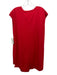 Y-3 Adidas Size M Red Cotton Sleeveless Zipper Detail Above knee Dress Red / M