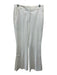 Akris Size 4 White Cotton High Rise Zip & Hook Closure Flare Trouser Pants White / 4