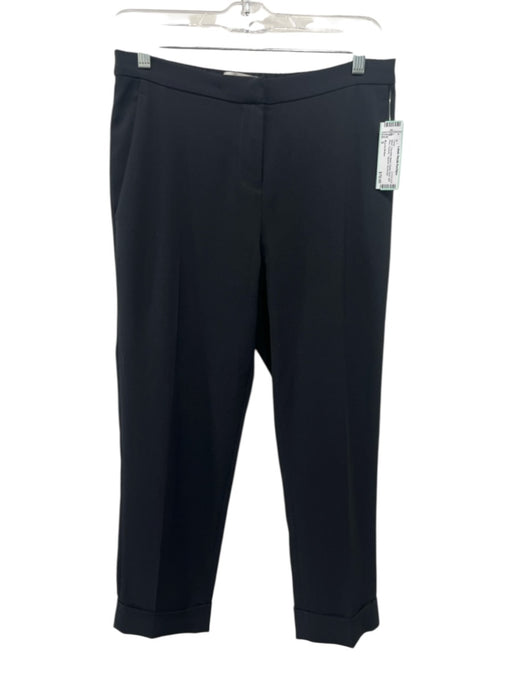 Brochu Walker Size S Black Polyester Blend Elastic Back Mid Rise Pockets Pants Black / S