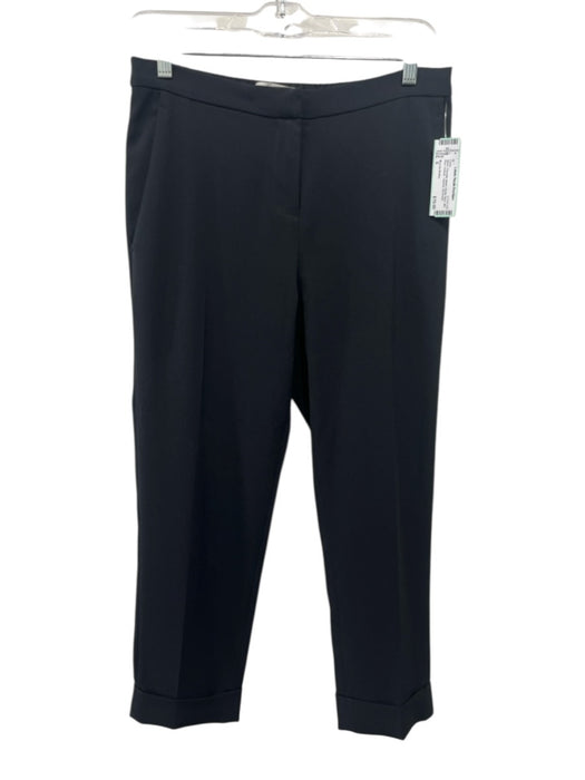 Brochu Walker Size S Black Polyester Blend Elastic Back Mid Rise Pockets Pants Black / S