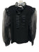 See By Chloe Size 38 / M Black Polyester Long Balloon Sleeve Chiffon Accents Top Black / 38 / M