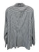 Derek Lam 10 Crosby Size XL Navy & white Cotton Long Sleeve Vertical Stripes Top Navy & white / XL