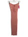 Saylor Size XS Orange, Pink, White Viscose & Spandex Strapless Knit Maxi Dress Orange, Pink, White / XS