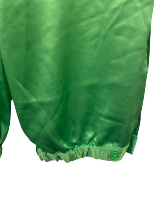 Y-3 Size S Green Triacetate Blend Satin Cargo Zip Pocket Jogger Pants Green / S