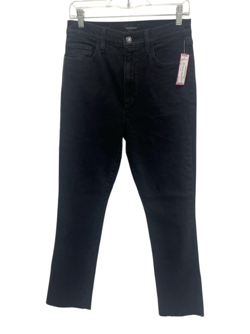 Favorite Daughter Size 28 Black Wash Cotton Denim Zip & Button High Rise Jeans Black Wash / 28