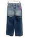 Moussy Size 1/S Med Dark Wash Cotton Denim Zip & Button Color Block Cutout Jeans Med Dark Wash / 1/S