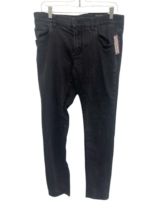 Dolce & Gabbana Size 52 Black Wash Cotton Denim Zip & Button Low Rise Jeans Black Wash / 52