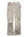 Spanx Size 6 White Cotton Denim High Rise Flare Pockets Jeans White / 6