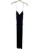 Cult Gaia Size XS Navy Blue Viscose Blend Spaghetti Strap Ribbed Knit Dress Navy Blue / XS