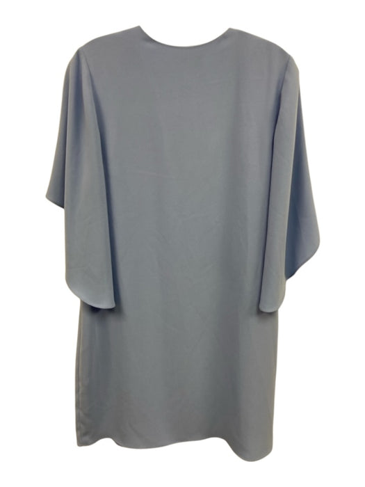 Anna Cate Size Est XS Blue Polyester Half Sleeve Wide Sleeve V Neck Dress Blue / Est XS