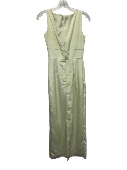 Lula Kate Size 0 Pastel Green No Fabric Tag Sleeveless Waist Detail Gown Pastel Green / 0