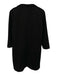 Tuckernuck Size L Black Polyester Blend Long Sleeve Paneled Mock Neck Dress Black / L