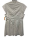 BHLDN Size XL White Viscose & Cotton Cap Sleeve Pearl Detail Knee Dress White / XL