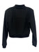 Mint Velvet Size S Black Polyester & Viscose Ribbed edges Snaps Bomber Jacket Black / S