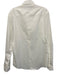 IRO Size 40 White Cotton Long Sleeve Button Up & Collar covered button Shirt Top White / 40