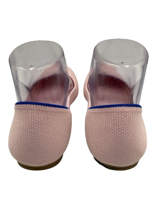 Rothy's Shoe Size 8 Pink Synthetic Knit Round Toe Flats Pink / 8