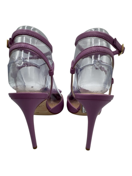 Dee Ocleppo Shoe Size 38 Lilac Purple Leather Ankle Strap Buckle Sandals Lilac Purple / 38