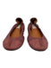 Lanvin Shoe Size 6 Mauve Purple Leather Snakeskin Round Toe Cap Toe Flats Mauve Purple / 6