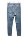 Reformation Size 26 Light Wash Cotton Denim Button Fly High Rise Straight Jeans Light Wash / 26