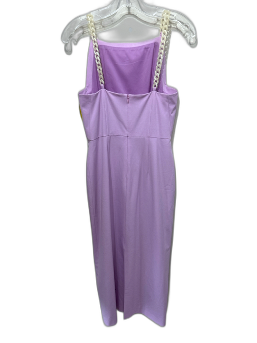 Veronica Beard Size 4 Lavender Purple Polyester & Viscose Sleeveless Midi Dress Lavender Purple / 4