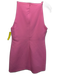 Zara Size S Bubblegum Pink Polyester Sleeveless High Neck Mini Dress Bubblegum Pink / S