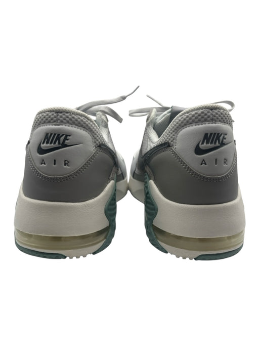 Nike Shoe Size 12.5 Like New White & Gray Leather Solid Sneaker Men's Shoes White & Gray / 12.5