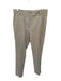 Vince Size 6 Khaki Cotton Straight Leg Trouser Pants Khaki / 6