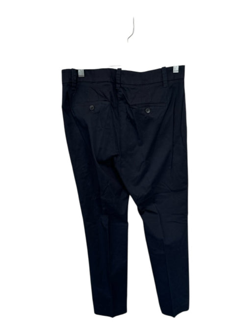 Vince Size 6 Navy Cotton Straight Leg Trouser Pants Navy / 6