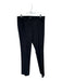 Theory Size 8 Black Cotton Blend Trouser Pants Black / 8