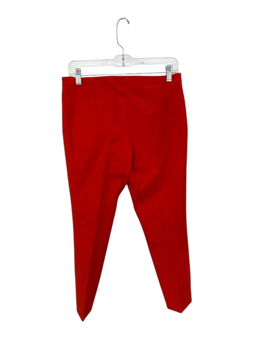 Theory Size 6 Tomato Cotton Blend Trouser Pants Tomato / 6