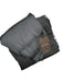 Gucci Gray Wool & Silk Logo Fringe scarf Gray / L