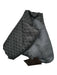 Gucci Gray Wool & Silk Logo Fringe scarf Gray / L