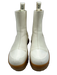 Stella McCartney Shoe Size 39 Cream & Tan Leather Elastic Ankle Toe Cap Boots Cream & Tan / 39