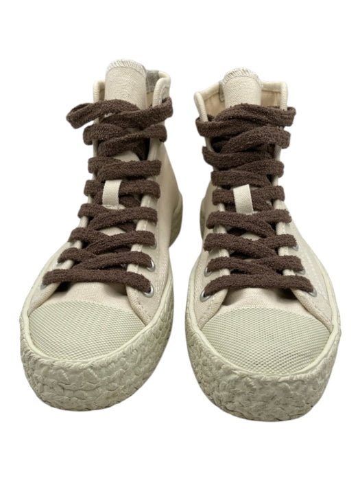 Acne Studios Shoe Size 39 Tan & brown Ankle High lace up Sneakers Tan & brown / 39