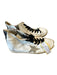 Golden Goose Shoe Size 40 White & Black Leather High Top Side Zip Sneakers White & Black / 40