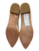 Stuart Weitzman Shoe Size 10 Beige leather sole Cork Pointed Toe Flats Beige / 10