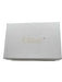 Chloe Shoe Size 40 Beige & White Leather Upper Rubber Sole scallop trim Flats Beige & White / 40