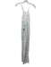 Jonathan Simkhai Size S White Rayon & Nylon Sleeveless Hatler Neck Jumpsuit White / S