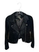 BlankNYC Size M Black Suede Long Sleeve Moto Silver hardware Jacket Black / M