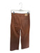 Paige Size 26 Brown Cotton Blend High Waist Wide Leg Pants Brown / 26