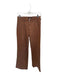 Paige Size 26 Brown Cotton Blend High Waist Wide Leg Pants Brown / 26